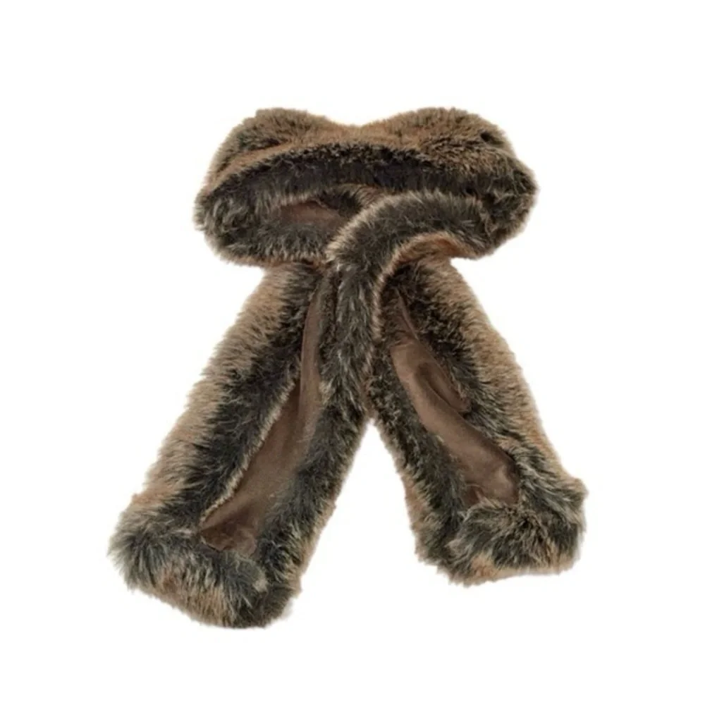 Restoration Hardware Mink Luxe Vegan‎ Faux Fur Scarf